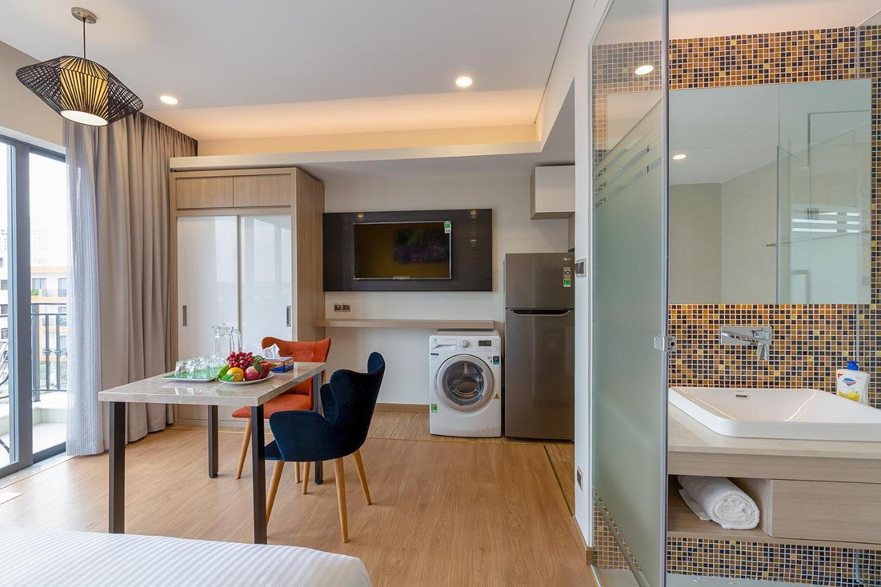 Kim Residences & Suites โฮจิมินห์ซิตี้ ภายนอก รูปภาพ