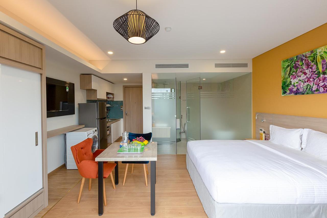 Kim Residences & Suites โฮจิมินห์ซิตี้ ภายนอก รูปภาพ