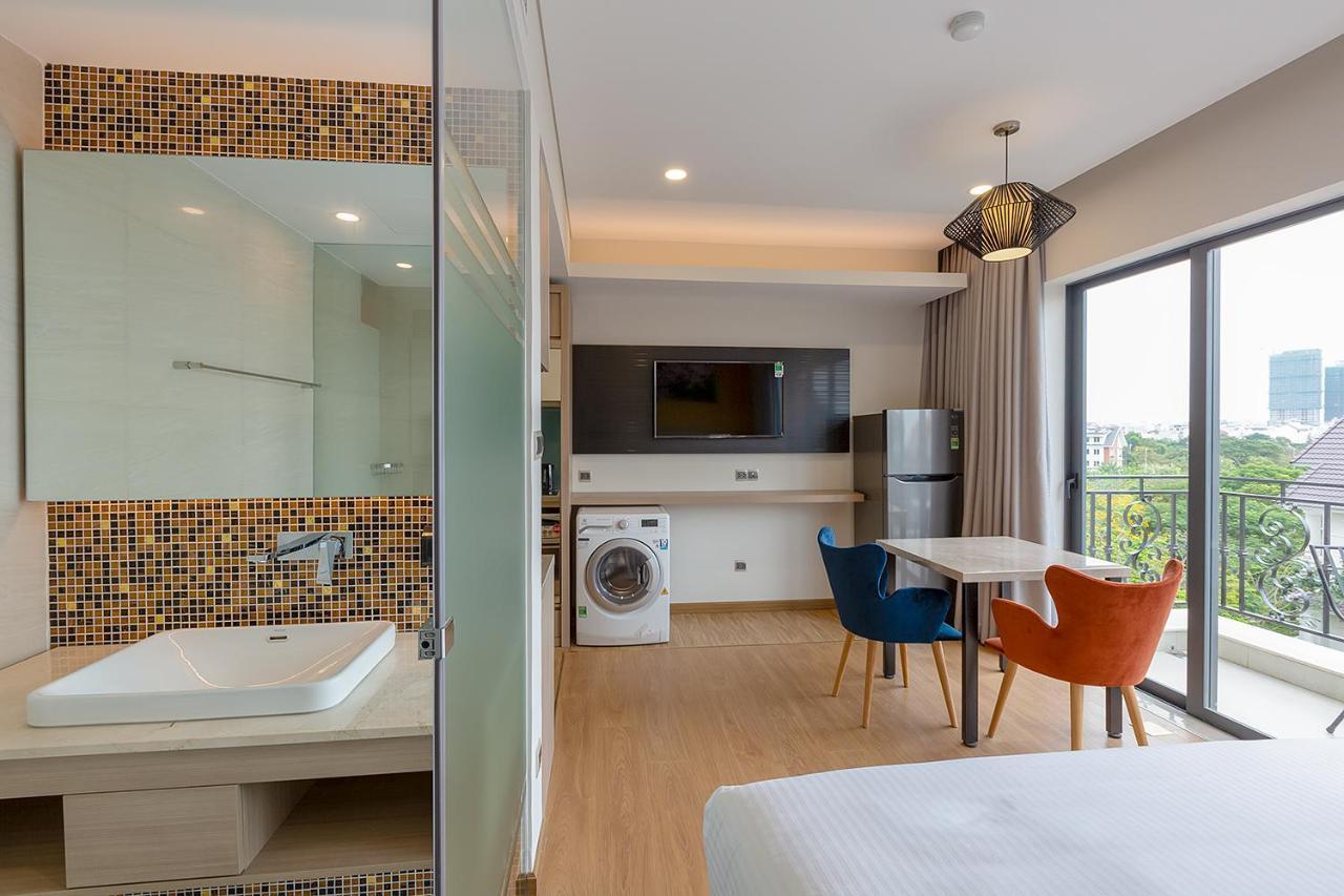 Kim Residences & Suites โฮจิมินห์ซิตี้ ภายนอก รูปภาพ