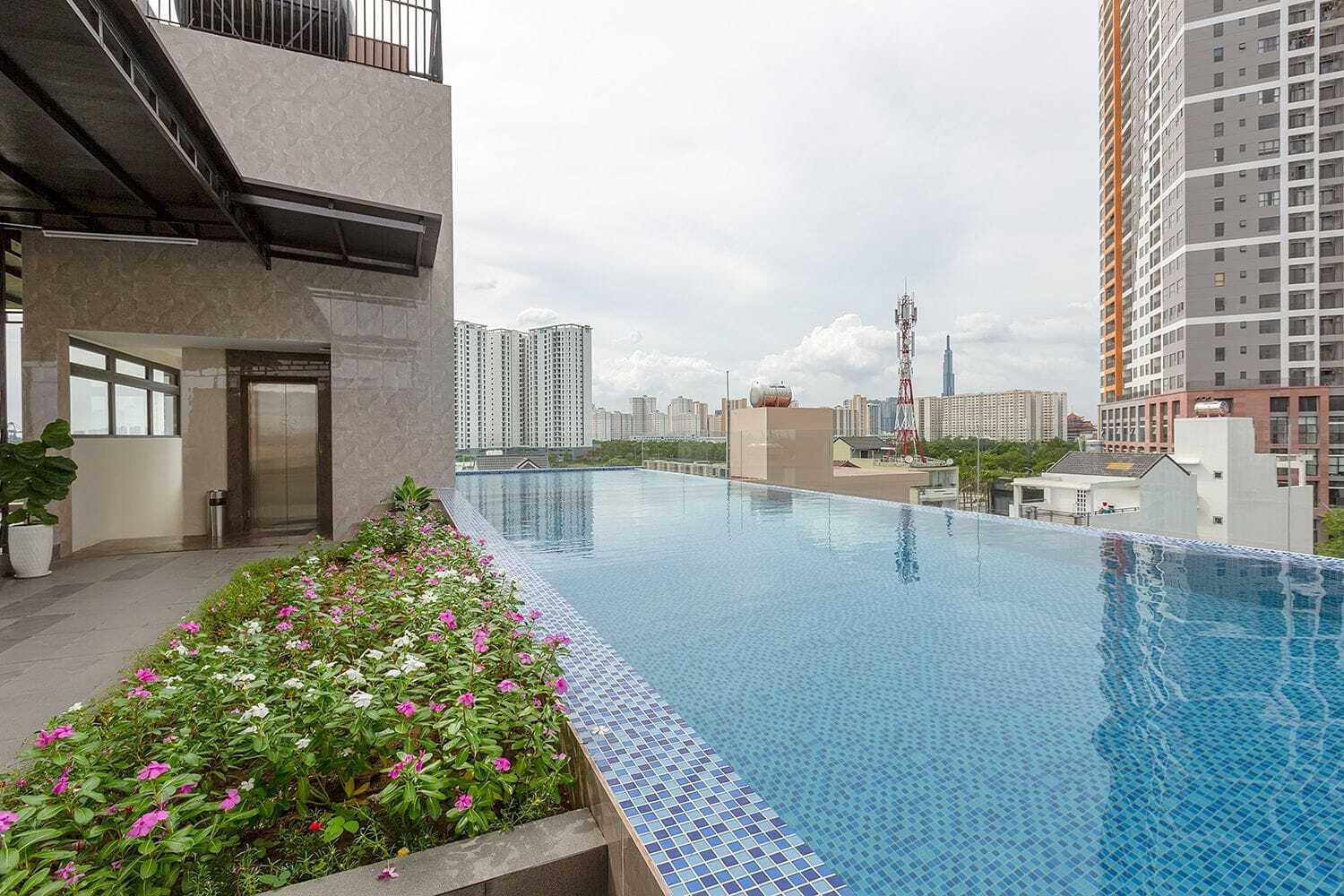 Kim Residences & Suites โฮจิมินห์ซิตี้ ภายนอก รูปภาพ